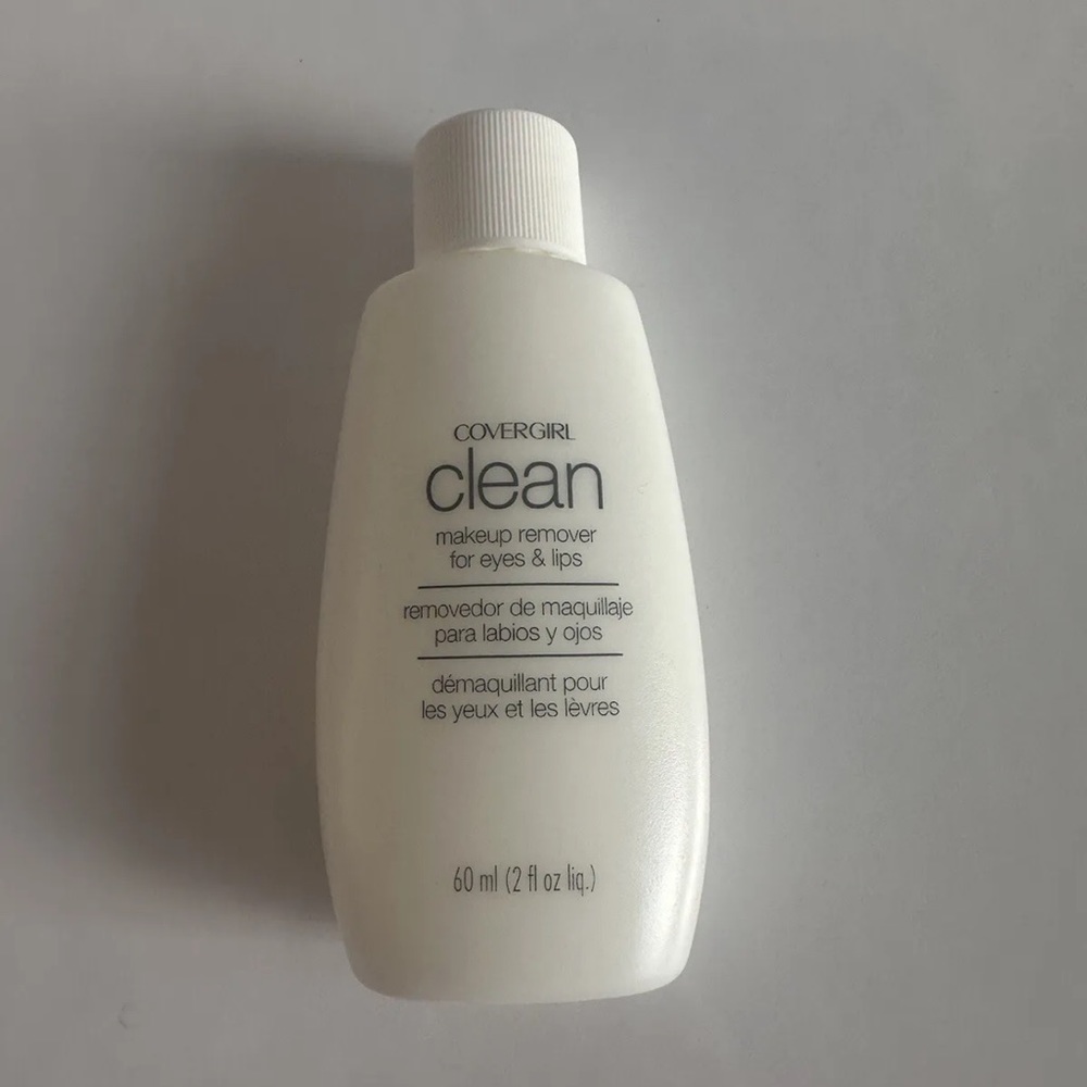 COVERGIRL Clean Makeup Remover for Eyes & Lips Full Size 2oz Discontinued NEW